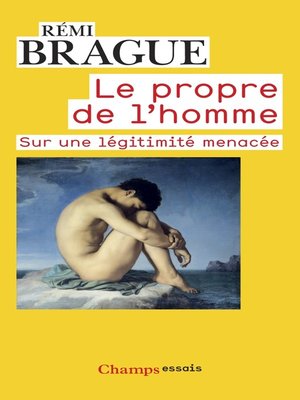 cover image of Le Propre de l'Homme